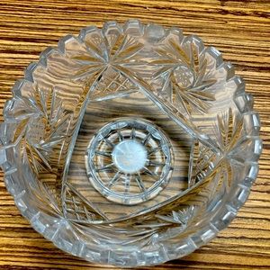 Clear crystal bowl /dish